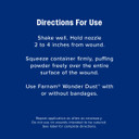 Farnam Wonder Dust Wound Powder for Horse and Show Stock - 4 oz