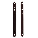 Weaver Leather Latigo Leather Heel Straps - Burgundy