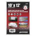 Erickson Economy Grade Clear White Poly Tarp - 2 oz