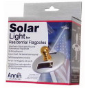 Annin Residential Flag Pole Mini Solar Light - Silver