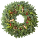 Hiawatha Evergreens Cinnamon Spice Wreath - 24"