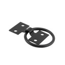 Erickson Surface Mount Black E-coat Anchor Ring - 2000 lb