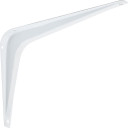 National Hardware Shelf Bracket - 10" X 12" - White