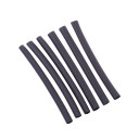 Gardner Bender Black Polyolefin Heat Shrink Tubing - 6 pk - 1/4"