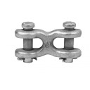 Campbell Zinc Plated Forged Steel Double Clevis Link - 1/4" X 5/16"