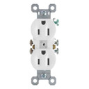 Pass & Seymour Trademaster Duplex Receptacle - 15 amp - 125V White