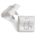 Safetyst 1st White Press Tab Plug Protector - 32 Pk