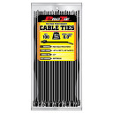 Pro Tie Uv Black 8" Fir Tree Push Mount Cable Ties - 100 Pk