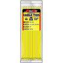 Pro Tie Yellow 8" Standard Duty Cable Ties - 100 pk