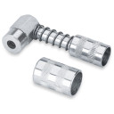 Lumax Silver 90° Grease Coupler