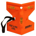 Johnson Level Orange Post & Pipe Level