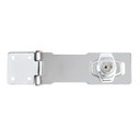 National Hardware Keyed Chrome Die Cast Hasp Lock - 4-1/2"
