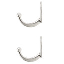 National Hardware Single Clothes Hook - 2 pk