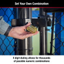 Master Lock Wide Set Your Own Combination Solid Body Padlock - 2"