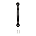 National Hardware Steel Black Pull Handle - 4-3/4"