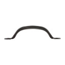 National Hardware Steel Black Pull Handle - 4-3/4"