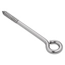 National Hardware Stainless Steel Lag Screw Eye - 1/4" X 5"