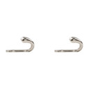 National Hardware Satin Nickel Double Clothes Hook