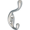 National Hardware Satin Nickel Heavy Duty Coat/hat Hook