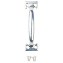 National Hardware Zinc Door Pull with Screens - 5-3/4"
