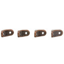 National Hardware Antique Bronze Chair Brace - 1" X 3/4"