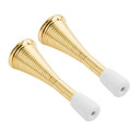 National Hardware Brass Spring Door Stop - 3"
