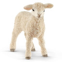 Schleich Lamb Figurine - 2" X 7/8" X 1-3/4"