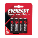 Zinc Carbon AA Batteries - 4 pk
