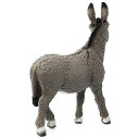 Schleich Donkey Figurine - 3-3/4" X 1-1/2" X 3-3/4"