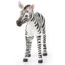 Schleich Zebra Foal Figurine - 3" X 7/8" X 2-3/4"