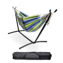 Backyard Expressions Portable Outdoor Hammock With Stand & Bag