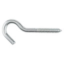 National Hardware Zinc Plated Screw Hook - 3/8" X 4-7/8"