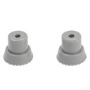 National Hardware Rubber Door Stop Tip - Gray