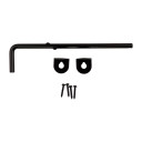 National Hardware Black Cane Bolt - 1/2" X 12"