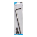 National Hardware Black Cane Bolt - 1/2" X 12"