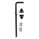 National Hardware Black Cane Bolt - 1/2" X 12"