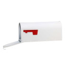 Gibraltar Medium Elite Post Mount Mailbox - White