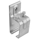 National Hardware Galvanized Single Box Rail Splice Bracket