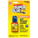 Super Glue Blue Removable Thread Locker - 0.20 oz