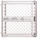 North States Diamond Mesh Gray Plastic Expandable Gate - 26"