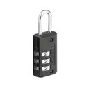 Master Lock Metal body Combination Luggage Lock - Black