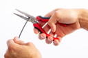 Gardner Bender Long Nose Plier With Cutter And Crimper - Red