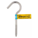 National Hardware Stainless Steel Screw Hook - 1/4" X 4-1/4"