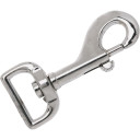 Campbell Nickel Plated Swiveling Strap Eye Cap Snap - 1"