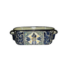 Talavera Traditional Laurel & Bicentenario Window Box - 13"