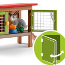 Schleich Rabbit Hutch Toy - 9-5/8" X 3-1/4" x 7-1/4"