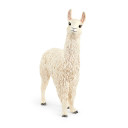Schleich White Llama Toy - 2-3/4" X 1" X 3-3/4"
