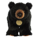 Miyoni Tots Black Bear Cub Plush Toy - 10"