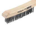 Forney Stainless Steel Scratch Brush With Long Handle - 13-3/4"