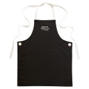 Be Our Guest  Workin' From Nine To Wine Cotton Apron - Black